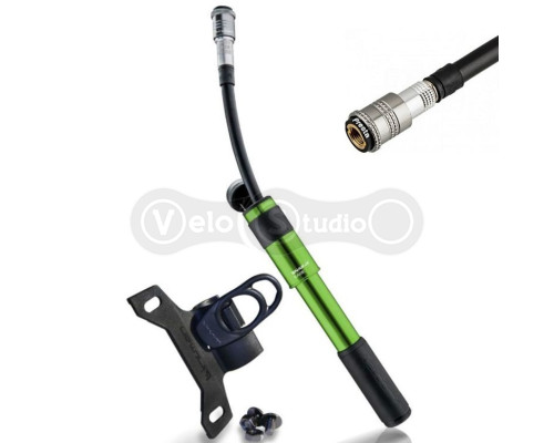 Насос Birzman Velocity-Apogee MTB зелёный 160PSI