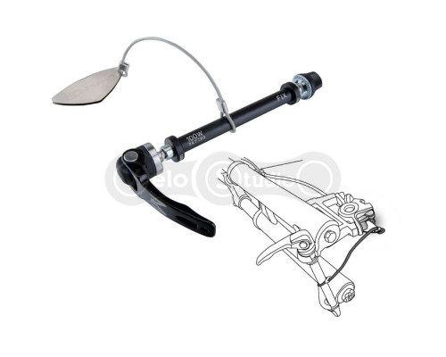 Пристрій Birzman на переднє колесо для перевезення