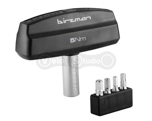 Динамометричний ключ Birzman 5 Нм із змінними насадками