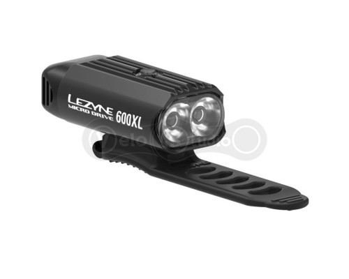 Фара Lezyne Micro Drive 600XL Black USB 600 Lum