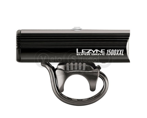 Фара Lezyne SUPER DRIVE 1500XXL Black USB 1500 Lum
