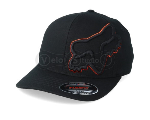 Кепка FOX Episcope Flexfit Hat Black Orange S/M
