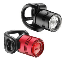 Комплект мигалок Lezyne Led Femto Drive Pair чорний - червоний