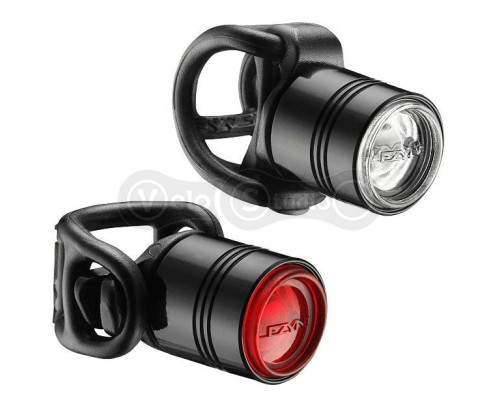 Комплект мигалок Lezyne Led Femto Drive Pair чёрный