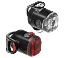 Комплект мигалок Lezyne Led Femto USB Drive Pair чорний