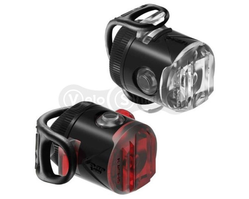 Комплект мигалок Lezyne Led Femto USB Drive Pair чёрный