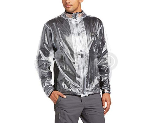 Вело куртка — дождевик FOX Fluid MX чёрная размер M