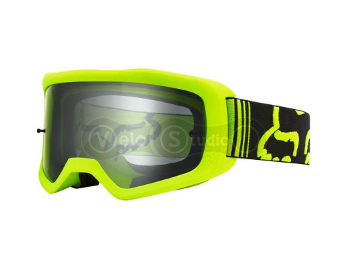Очки-маска FOX MAIN II RACE GOGGLE Flo Yellow