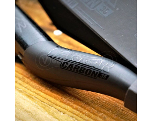 Кермо MTB Renthal 35mm Fatbar Carbon LTD Stealth 20 мм підйом