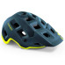 Шолом MET Terranova Petrol Blue Lime Green Matt