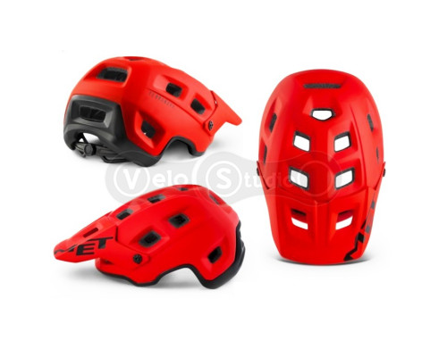Шолом MET Terranova Red Black Matt