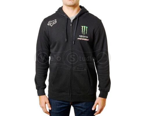 Толстовка FOX MONSTER PC ZIP FLEECE Black