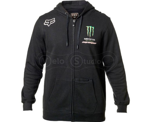 Толстовка FOX MONSTER PC ZIP FLEECE Black