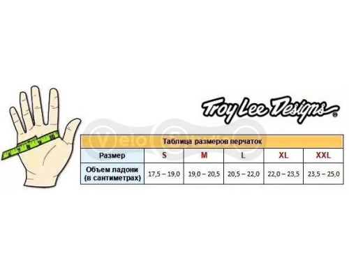 Вело рукавички Troy Lee Designs (TLD) Air Glove Black