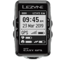 Велокомпьютер Lezyne Macro Easy GPS черный