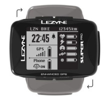 Велокомпьютер Lezyne Macro Plus GPS черный