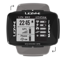 Велокомпьютер Lezyne Super PRO GPS черный