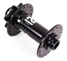 Втулка передняя Novatec D041SB B15 110x15 мм Boost 32 спицы чёрная