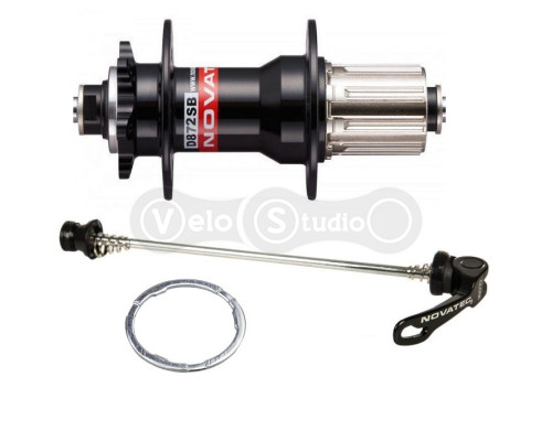 Втулка задня Novatec D872SB чорна 32 спиці