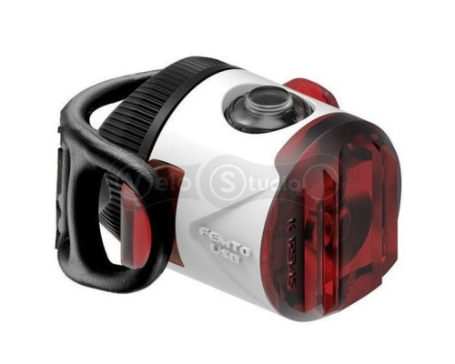 Задня мигалка Lezyne LED FEMTO USB DRIVE REAR біла