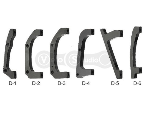 Адаптер (переходник) Tektro Dorado D-6 с болтами