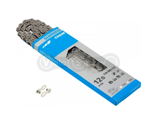 Цепь Shimano CN-M8100 DEORE XT QUICK LINK 12 скоростей 126 LINK