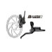 Дискове гідравлічне гальмо Tektro Draco 2-F-160 переднє біле