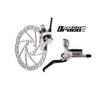 Дискове гідравлічне гальмо Tektro Draco 2-F-180 переднє біле