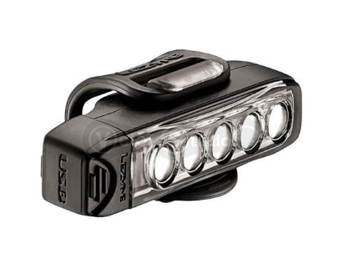 Фара Lezyne STRIP DRIVE FRONT чёрная 400 LM USB