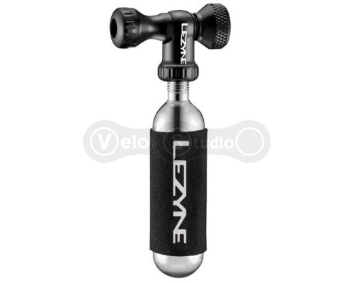 Насос-дозатор картриджний Lezyne CONTROL DRIVE CO2 чорна насадка
