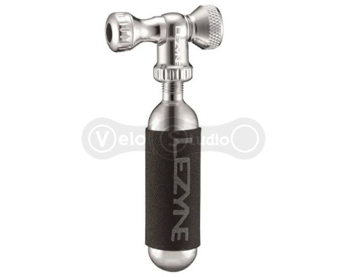 Насос-дозатор картриджний Lezyne CONTROL DRIVE CO2 срібна насадка
