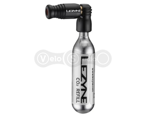 Насос-дозатор картриджний Lezyne TRIGGER SPEED DRIVE CO2 16G чорний Presta