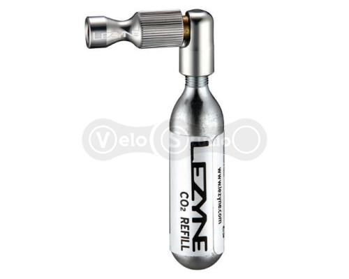 Насос-дозатор картриджний Lezyne TRIGGER DRIVE CO2 срібна насадка