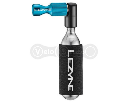 Насос-дозатор картриджний Lezyne TRIGGER DRIVE CO2 насадка синя