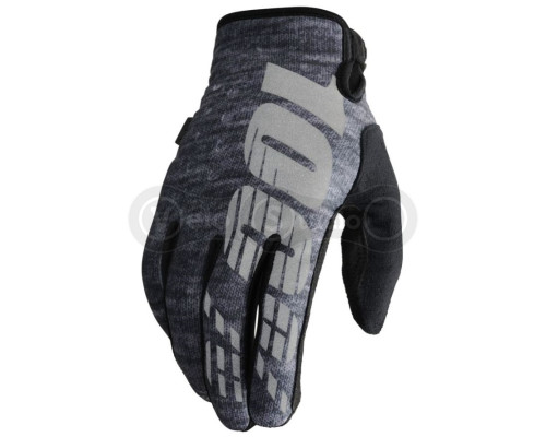 Зимові рукавички RIDE 100% BRISKER Cold Weather Gray розмір L