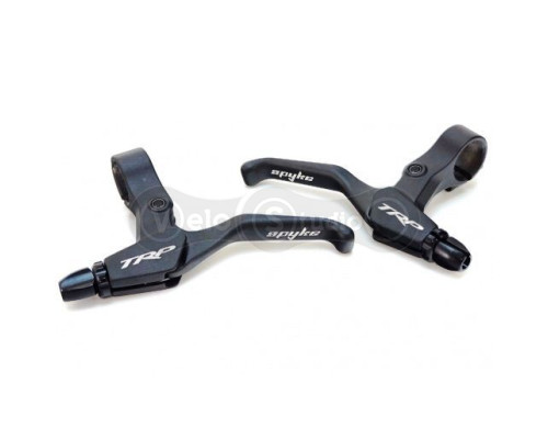 Ручки тормозные Tektro ML800 Black левая и правая, под 2 пальца