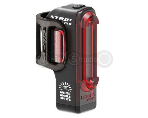 Задня мигалка Lezyne Strip Drive Rear чорна 150 LM USB