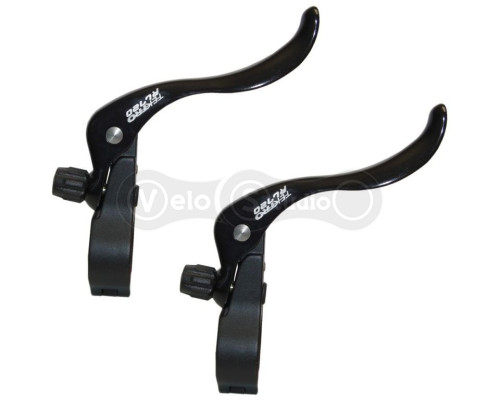 Дублирующие тормозные шоссейные ручки TEKTRO RL720 черные пара