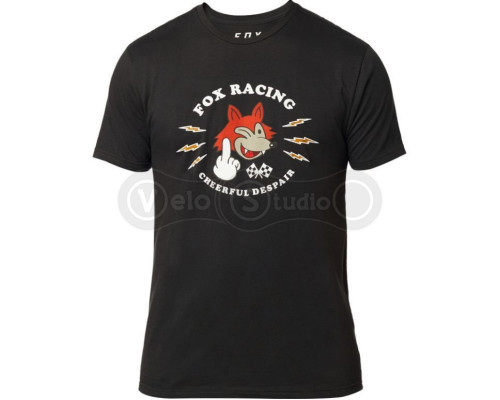 Футболка FOX Cheerful Despair Prem Tee Black розмір L