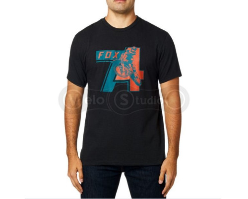 Футболка FOX Heritage 74 Tee Black розмір L