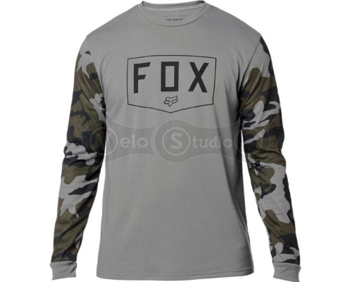 Футболка FOX Shield Tech Tee Gray Camo