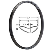 Обід Race Face AR 40 Offset 27,5 дюймів 32 спиці