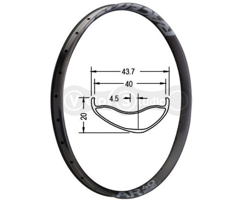 Обід Race Face AR 40 Offset 29 дюймів 32 спиці