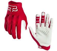 Рукавички FOX Bomber LT D3O червоні розмір S