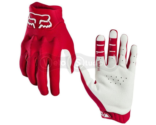 Рукавички FOX Bomber LT D3O червоні розмір S