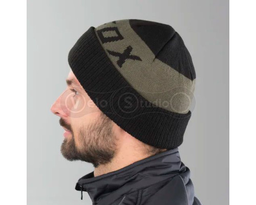 Шапка FOX Down Shift Beanie чёрная - акрил