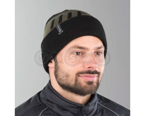 Шапка FOX Down Shift Beanie чёрная - акрил