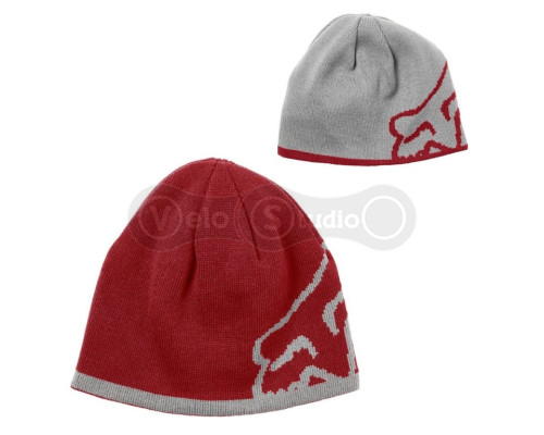 Шапка FOX Streamliner Beanie Cranberry - акрил (двухсторонняя)