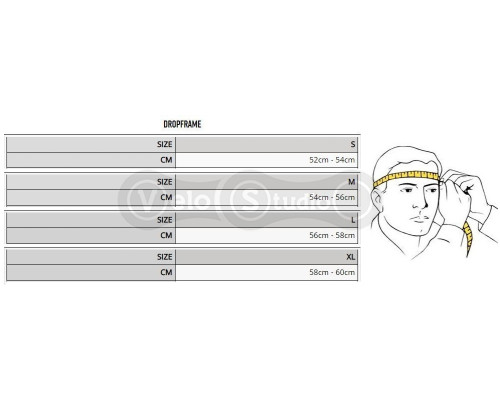 Вело шлем Fox Dropframe Pro Mips чёрный размер M