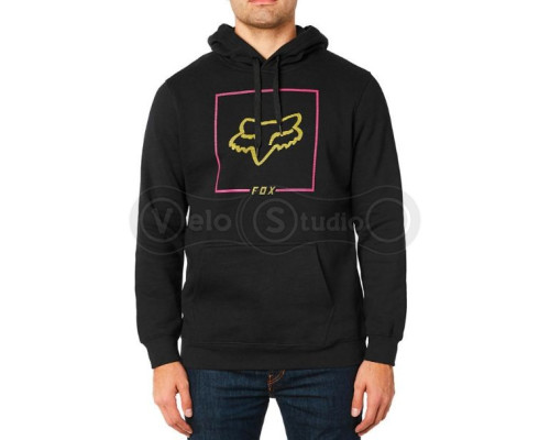 Толстовка FOX Chapped Camo Pullover Fleece Black Yellow